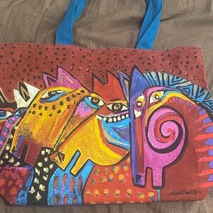 Laurel Burch tote
